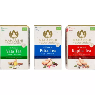 Maharishi Ayurveda Tea Bags Combo Pack, 15 Tea bags(Combo of 4)-4.webp